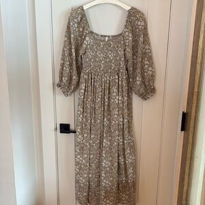 NWOT Rylee + Cru Floral Dress - Large